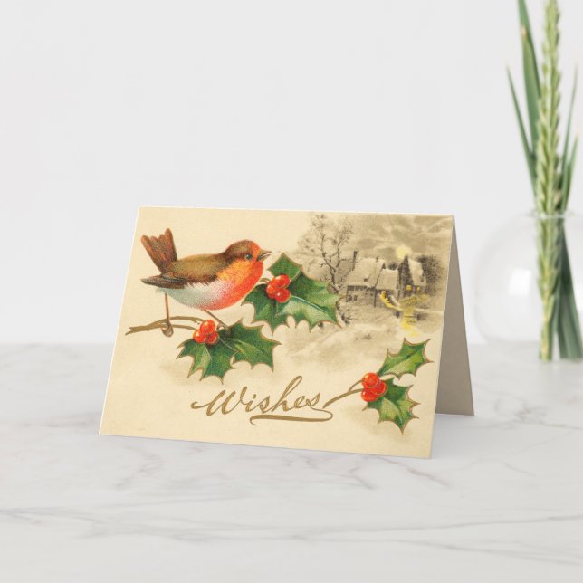 Victorian Christmas Card (Front)