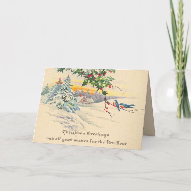 Victorian Christmas Card (Front)