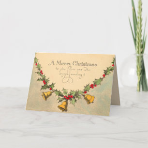 Victorian Christmas Card