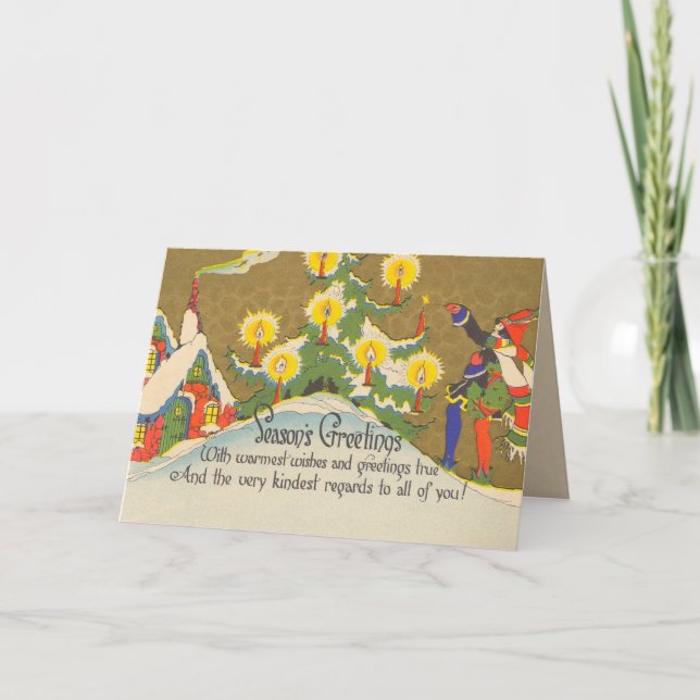 Victorian Christmas Card (Front)