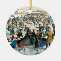 Victorian Christmas Central Park Currier & Ives