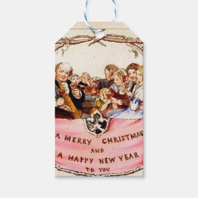 Victorian Christmas Gift Tags (Front)