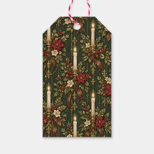 Victorian Christmas Gift Tags 4 – Candles
