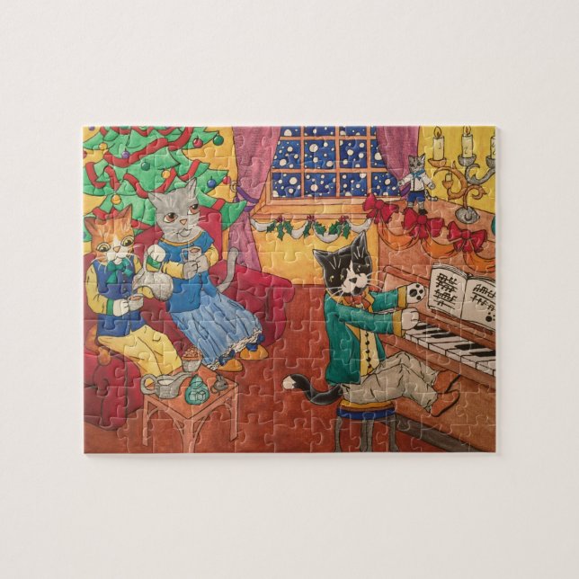 Victorian Christmas Jigsaw Puzzle (Horizontal)