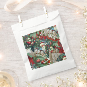 Victorian Christmas Portrait Favour Bags