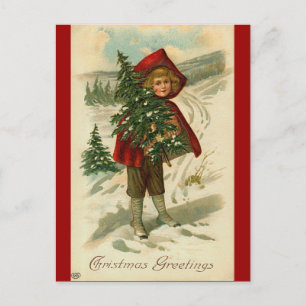 Victorian Christmas Postcard