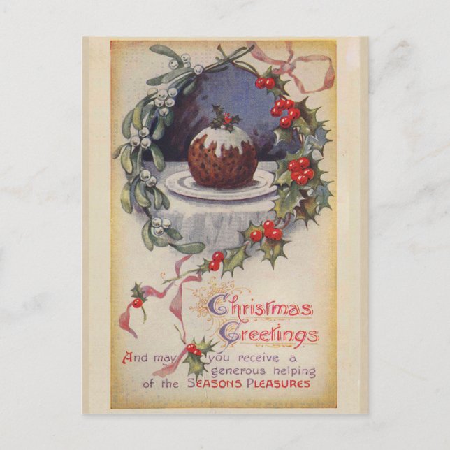 Victorian Christmas Postcard (Front)