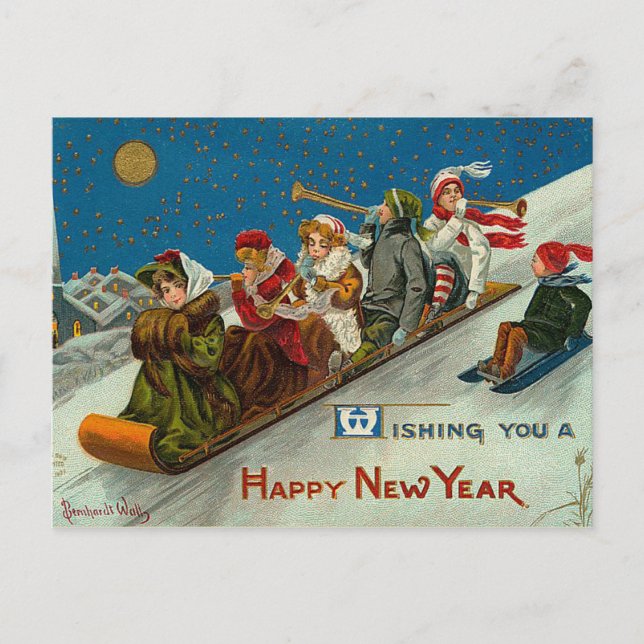 Victorian Christmas Postcards (Front)