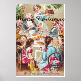 Victorian Christmas Poster