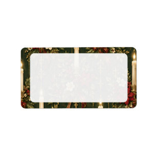 Victorian Christmas Return Add Labels 4 – Candles
