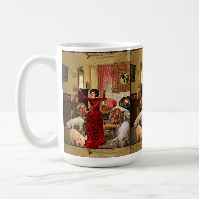 Victorian Circe Coffee Mug (Left)