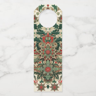 Victorian/Classic/Vintage Christmas Bottle Tag