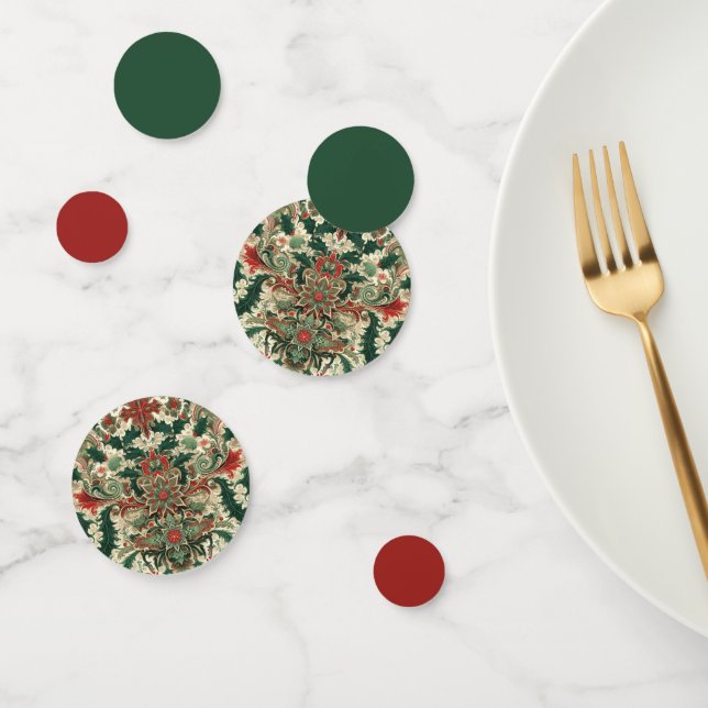Victorian/Classic/Vintage Christmas Confetti (Group)