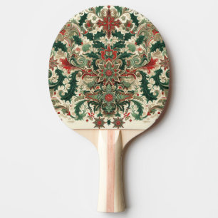 Victorian/Classic/Vintage Christmas Ping Pong Paddle