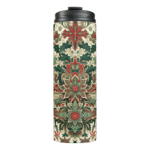 Victorian/Classic/Vintage Christmas Thermal Tumbler