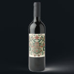 Victorian/Classic/Vintage Christmas Wine Label<br><div class="desc">initialise it</div>