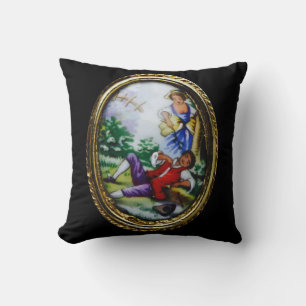Victorian Couple Courting Cushion
