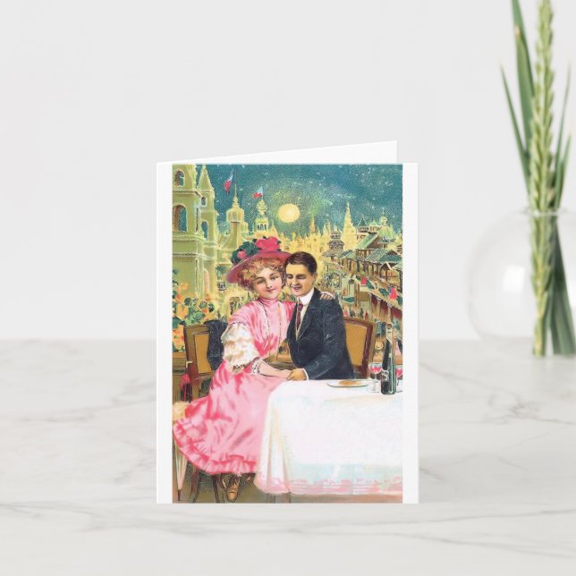 Victorian Couple Postcard 001 (Front)