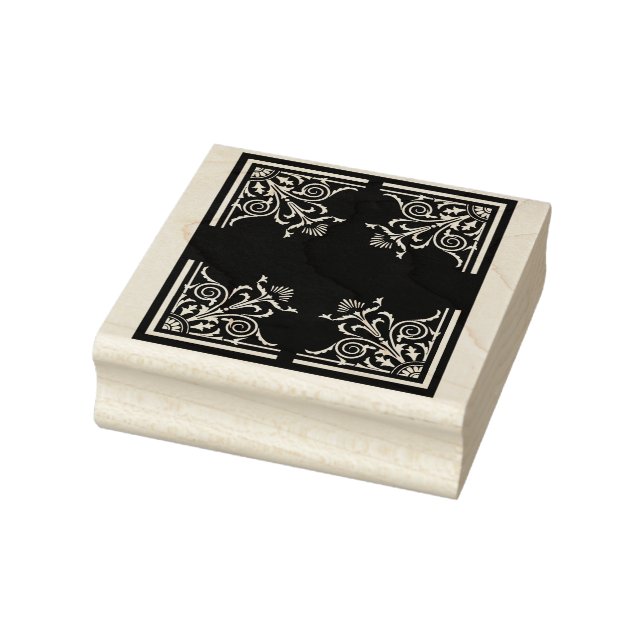 victorian cross art stamp (Stamp)