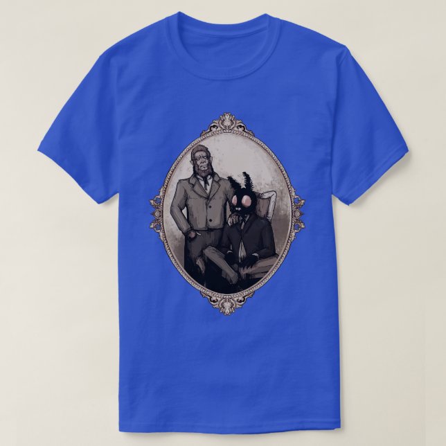 Victorian Cryptids T-Shirt (Design Front)