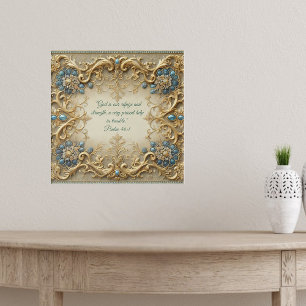 Victorian Customisable Bible Verses  Poster