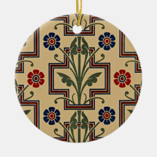 Victorian Design #3 @ Susiejayne Ceramic Tree Decoration