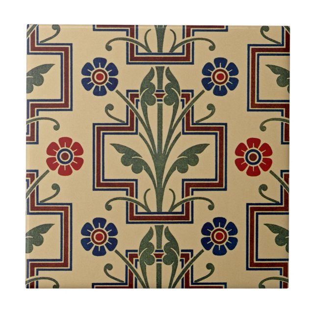 Victorian Design #3 @ Susiejayne Tile (Front)