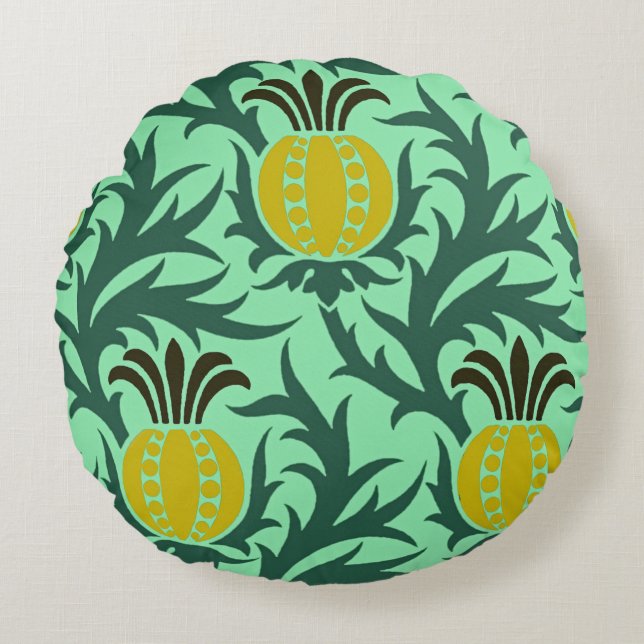 Victorian Design #6 @ VictoriaShaylee Round Cushion (Front)
