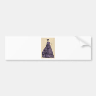 Victorian Dress Bumper Sticker