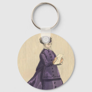 Victorian Dress Key Ring