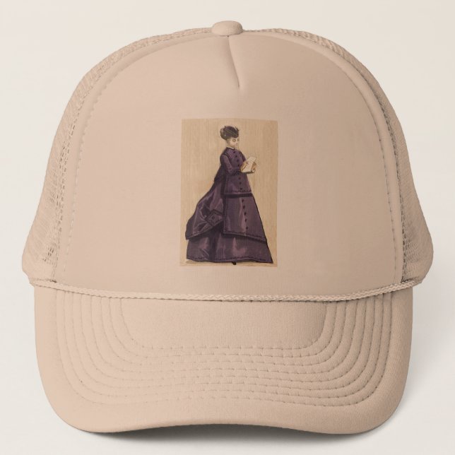 Victorian Dress Trucker Hat (Front)