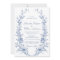 Victorian Dusty Blue French Garden Floral Wedding