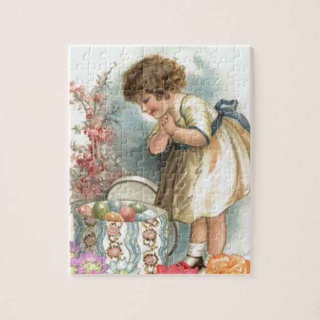 victorian easter eggs jigsaw puzzle (Vertical)