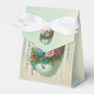 Victorian Easter Flower Egg Easter Parties Favour Box