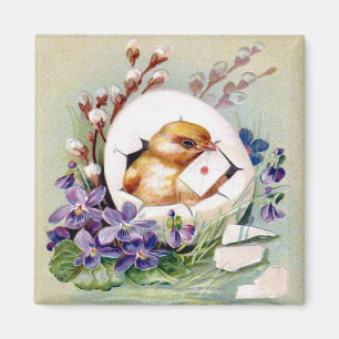 Victorian Easter Magnet