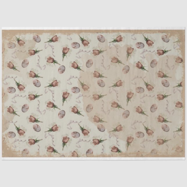 Victorian  Emphemera Series Design 17 Tissue Paper (Front)
