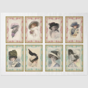 Victorian  Emphemera Series Design 18 Tissue Paper