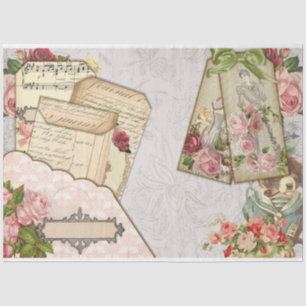 Victorian  Emphemera Series Design 26 Tissue Paper