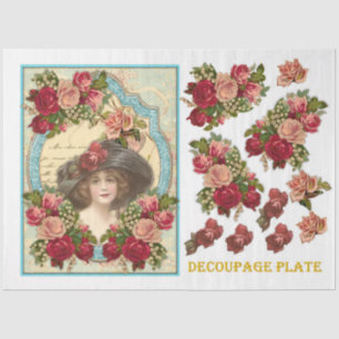 Victorian  Emphemera Series Design 6 Tissue Paper