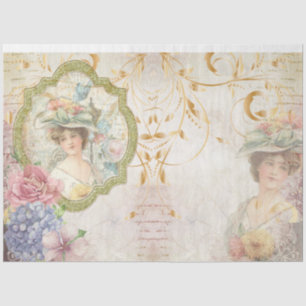 Victorian  Emphemera Series Design 9 Tissue Paper