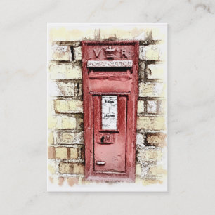 VICTORIAN ENGLAND BUSINESS CARD