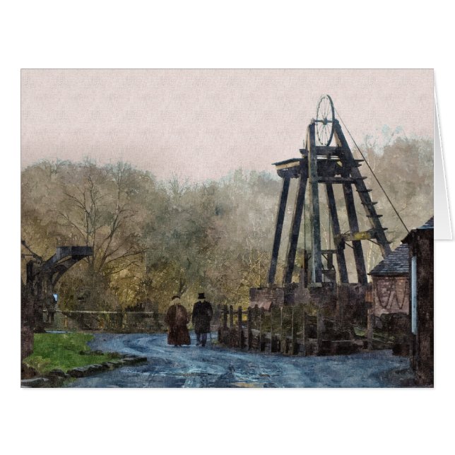 VICTORIAN ENGLAND CARD (Front Horizontal)