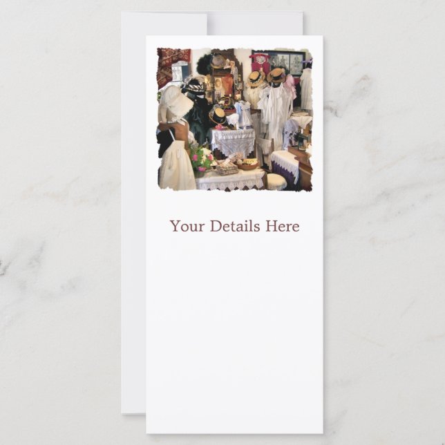 VICTORIAN ENGLAND RACK CARDS (Front)