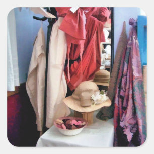 VICTORIAN ENGLAND SQUARE STICKER