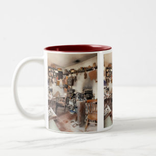 VICTORIAN ENGLAND Two-Tone COFFEE MUG