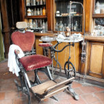 VICTORIAN ENGLAND WATCH<br><div class="desc">The Victorian dental surgery. The dreaded dentist's chair and all those tools!</div>