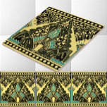 Victorian Era 1870 Art Nouveau Frieze Pattern Tile<br><div class="desc">This is a digitally enhanced print of an antique Art Nouveau or Art Deco frieze pattern by Christopher Dresser. You can customise the background colour.</div>
