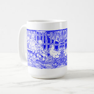 Victorian Era Children & Baby Chicks Coffee Mug