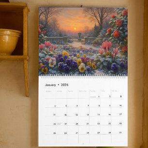 Victorian Era Gardens Calendar