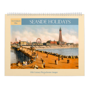 Victorian Era Seaside Holidays 2026 Calendar